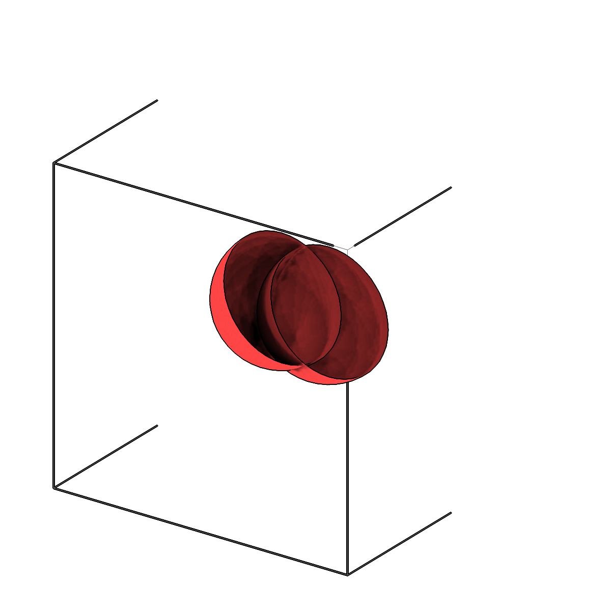 copick logical meshop Exclusion output